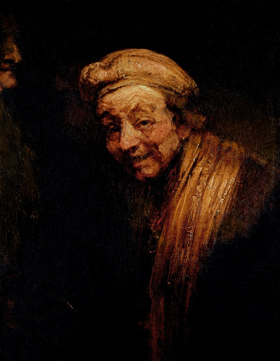 Självporträtt, ca 1668-9 (olja på duk) av Rembrandt van Rijn