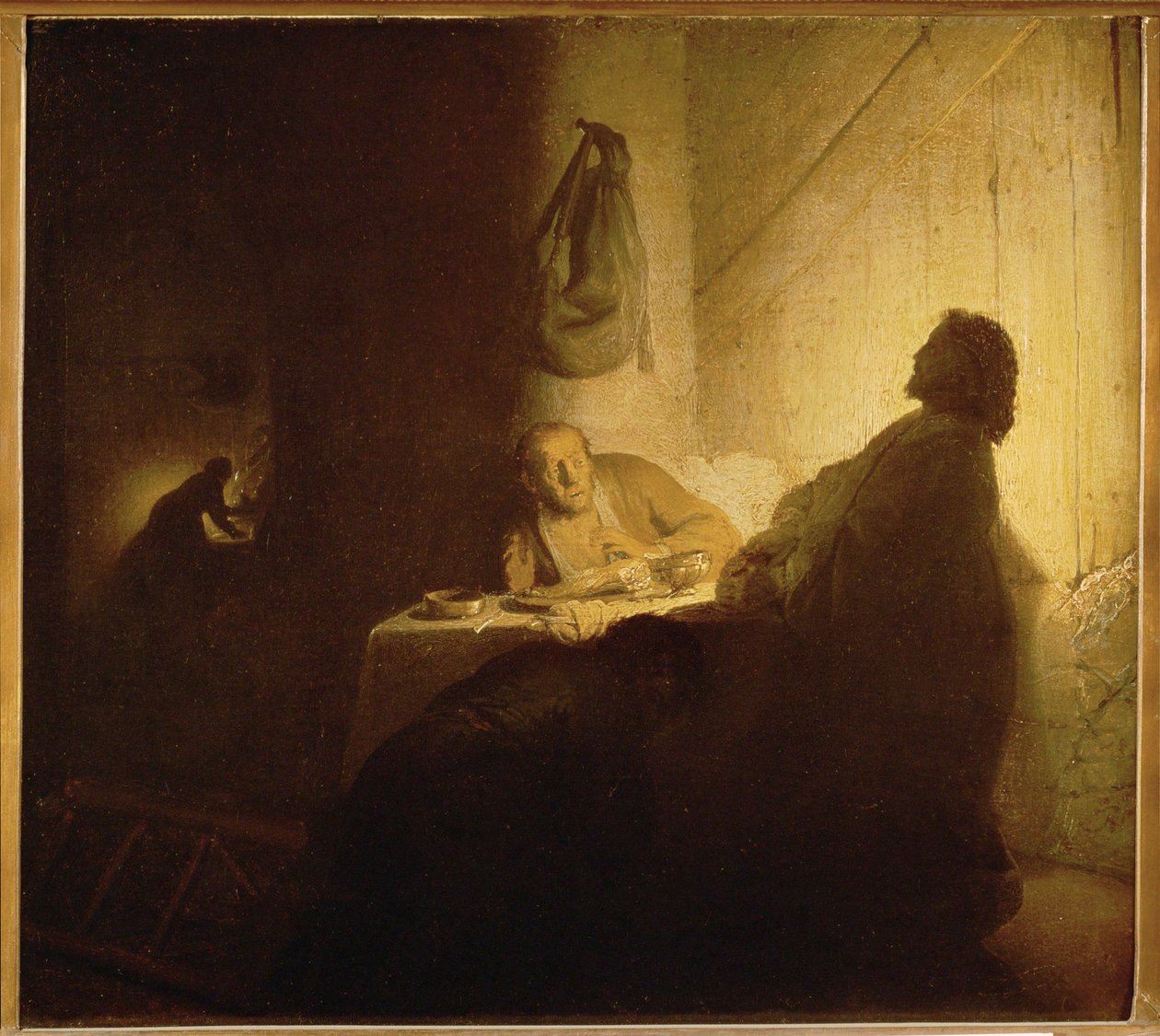 Måltiden vid Emmaus av Rembrandt Harmensz. van Rijn