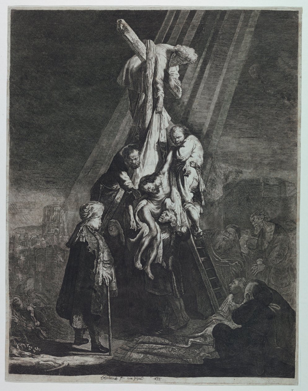 Nedstigningen från korset av Rembrandt van Rijn