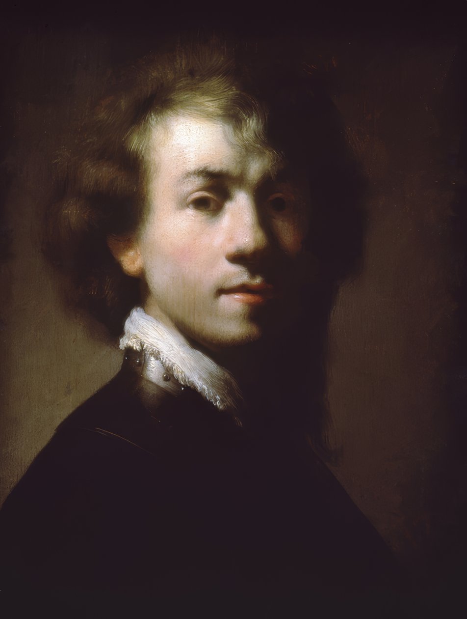 Självporträtt som krigare av Rembrandt Harmenszoon van Rijn