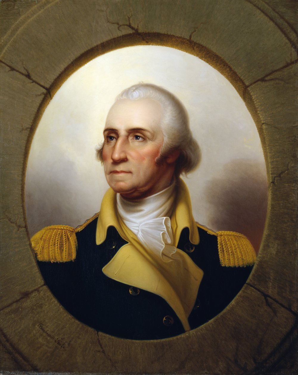George Washington (typ av koöga) av Rembrandt Peale