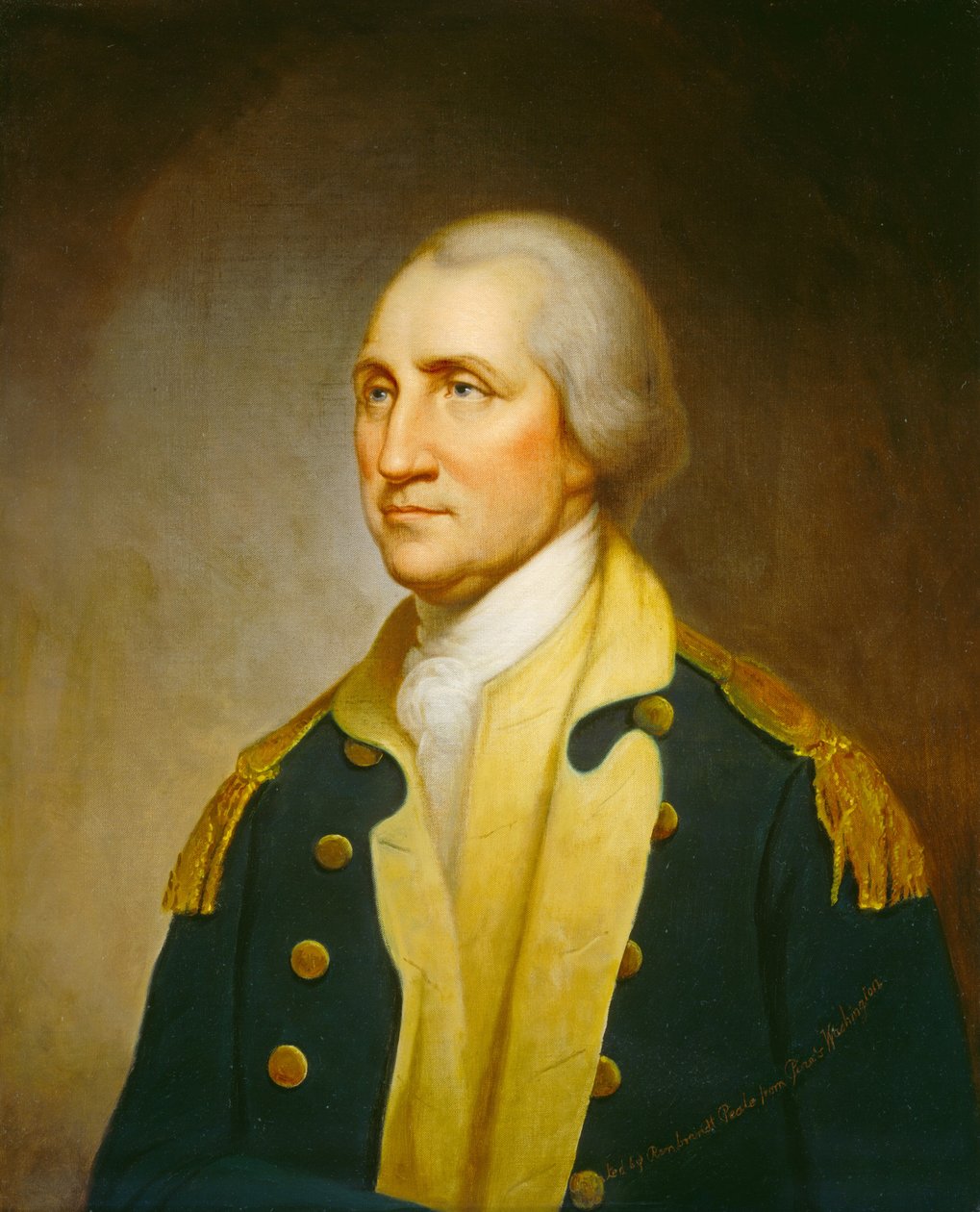 George Washington av Rembrandt Peale