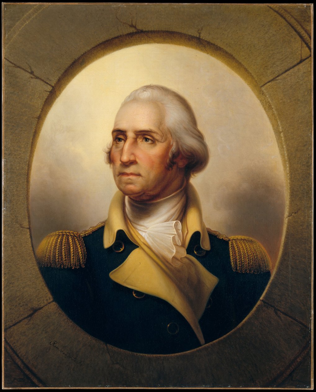 George Washington av Rembrandt Peale