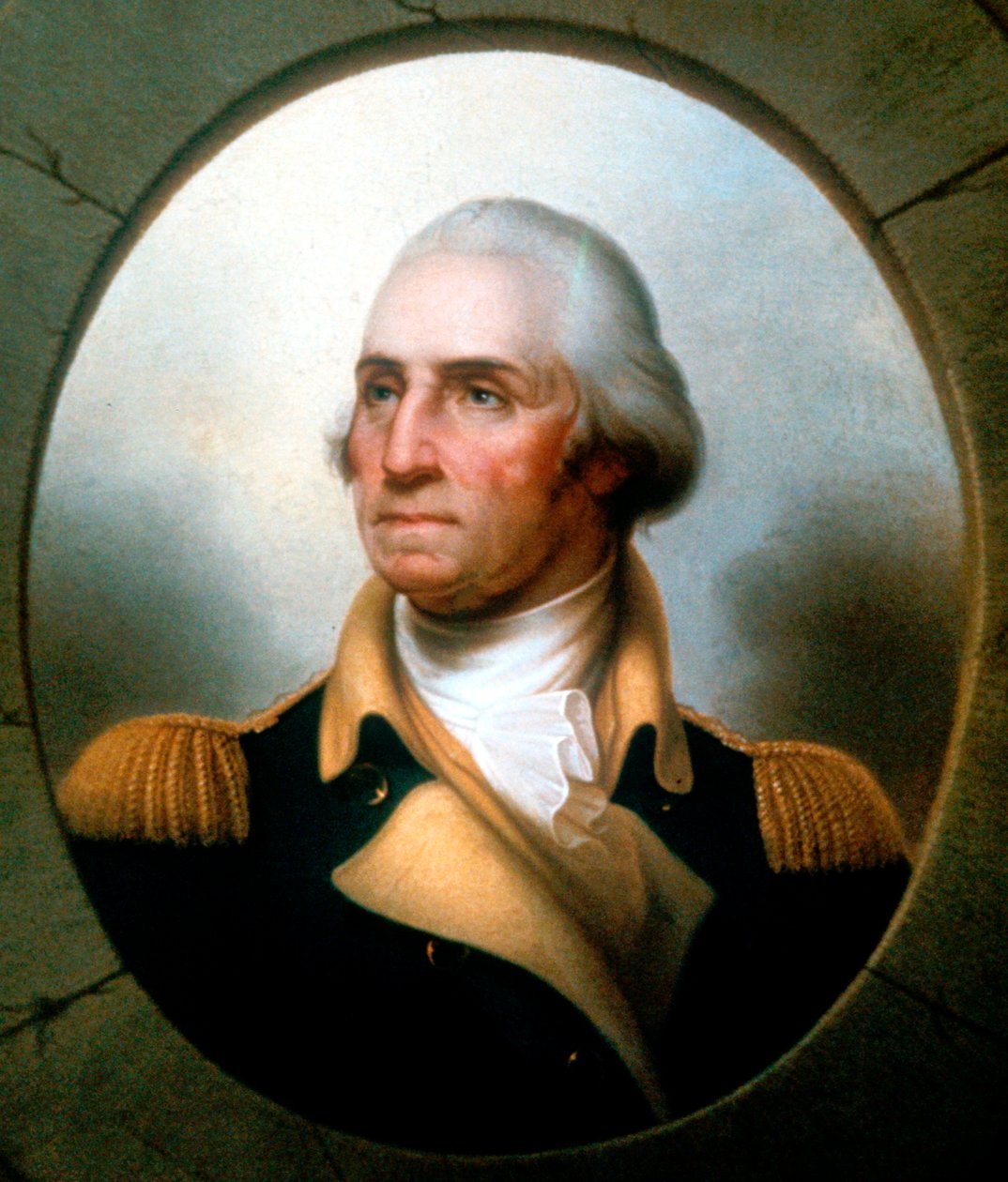 George Washington 1732-99, USA:s första president 1789-97. av Rembrandt Peale