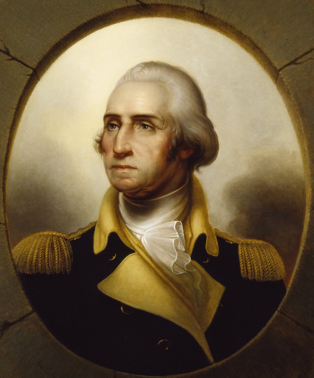 George Washington, ca 1850 (olja på duk) av Rembrandt Peale