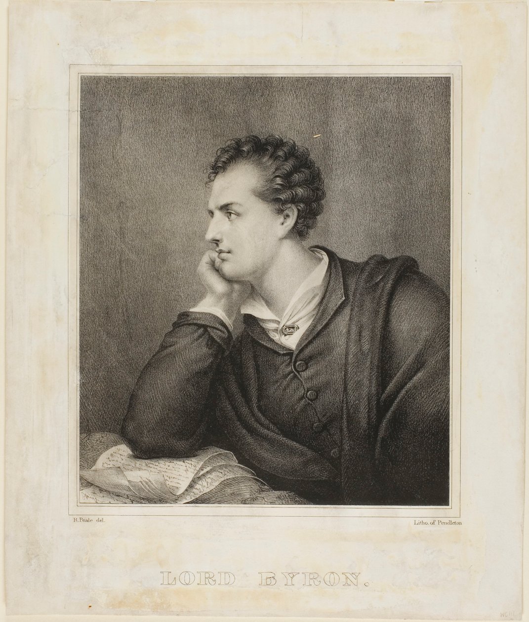 Lord Byron av Rembrandt Peale