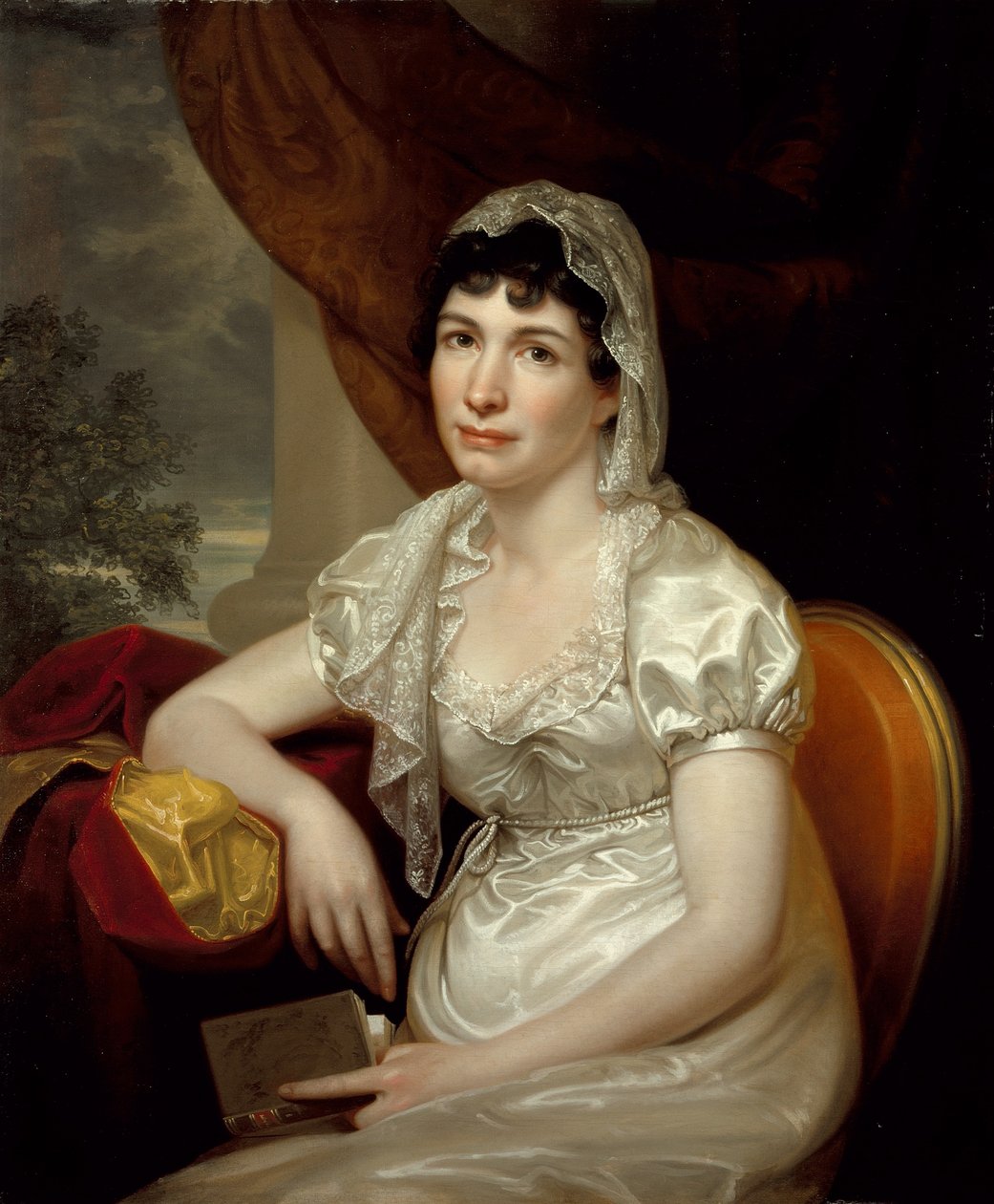Porträtt av Jane Griffith Koch, ca 1817 av Rembrandt Peale