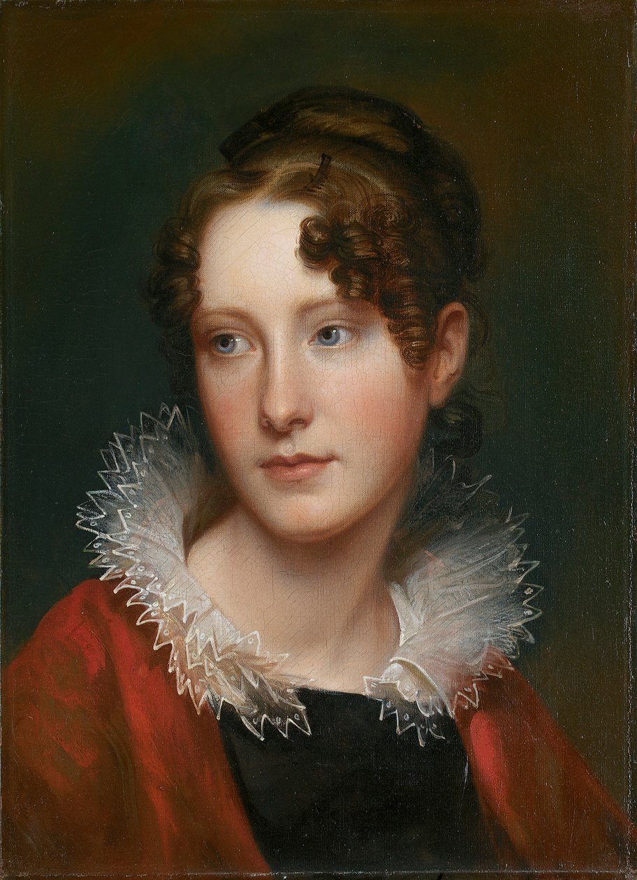 Porträtt av Rosalba Peale av Rembrandt Peale