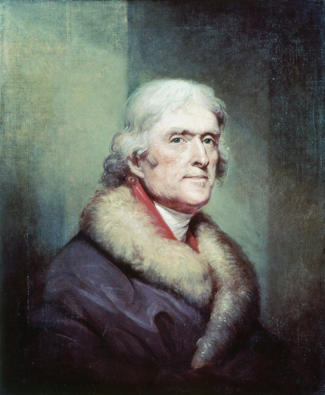 Porträtt av Thomas Jefferson (1743 - 1826) av Peale Rembrandt (1778 - 1860). av Rembrandt Peale