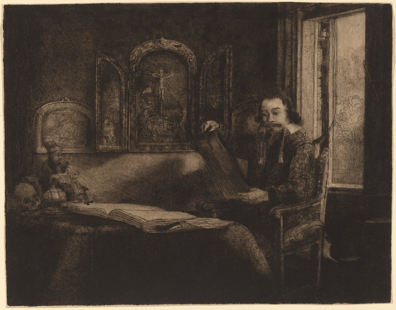 Abraham fransk av Rembrandt van Rijn