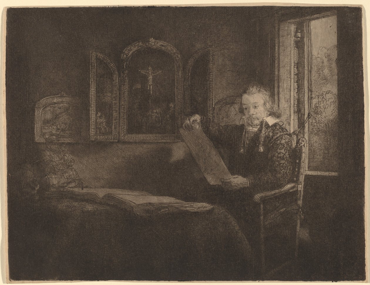 Abraham fransk av Rembrandt van Rijn