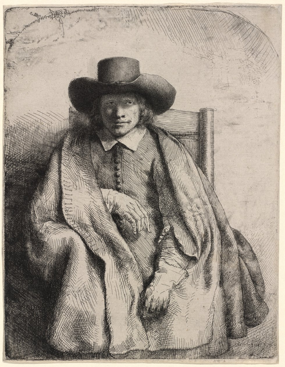 Clement deJonghe av Rembrandt van Rijn