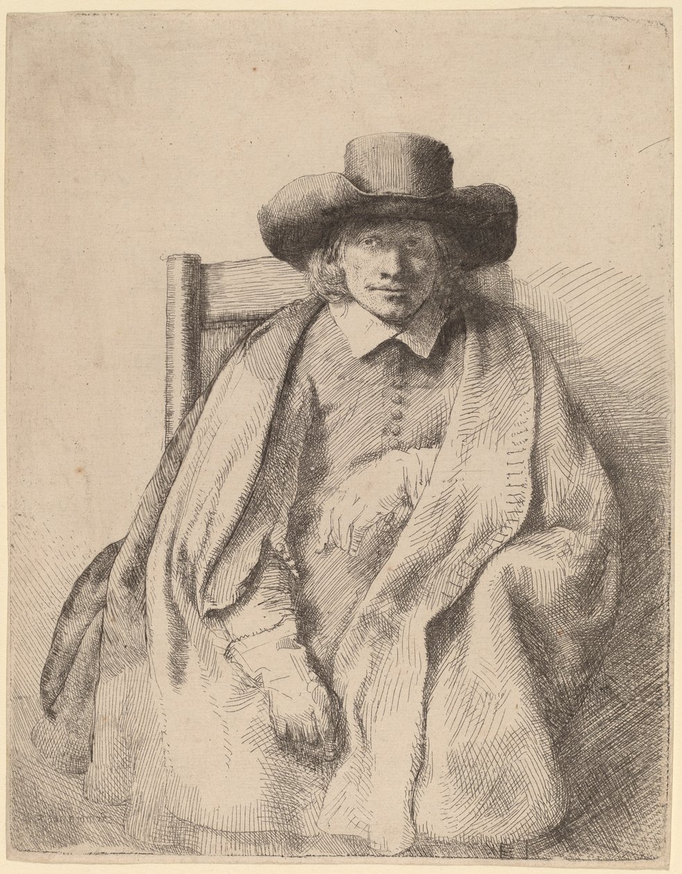 Clement de Jonghe av Rembrandt van Rijn