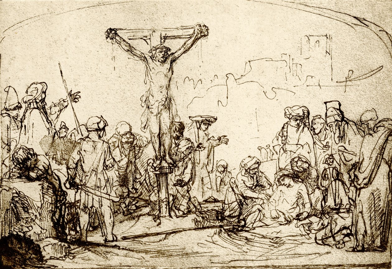 Korsfästelse av Rembrandt van Rijn