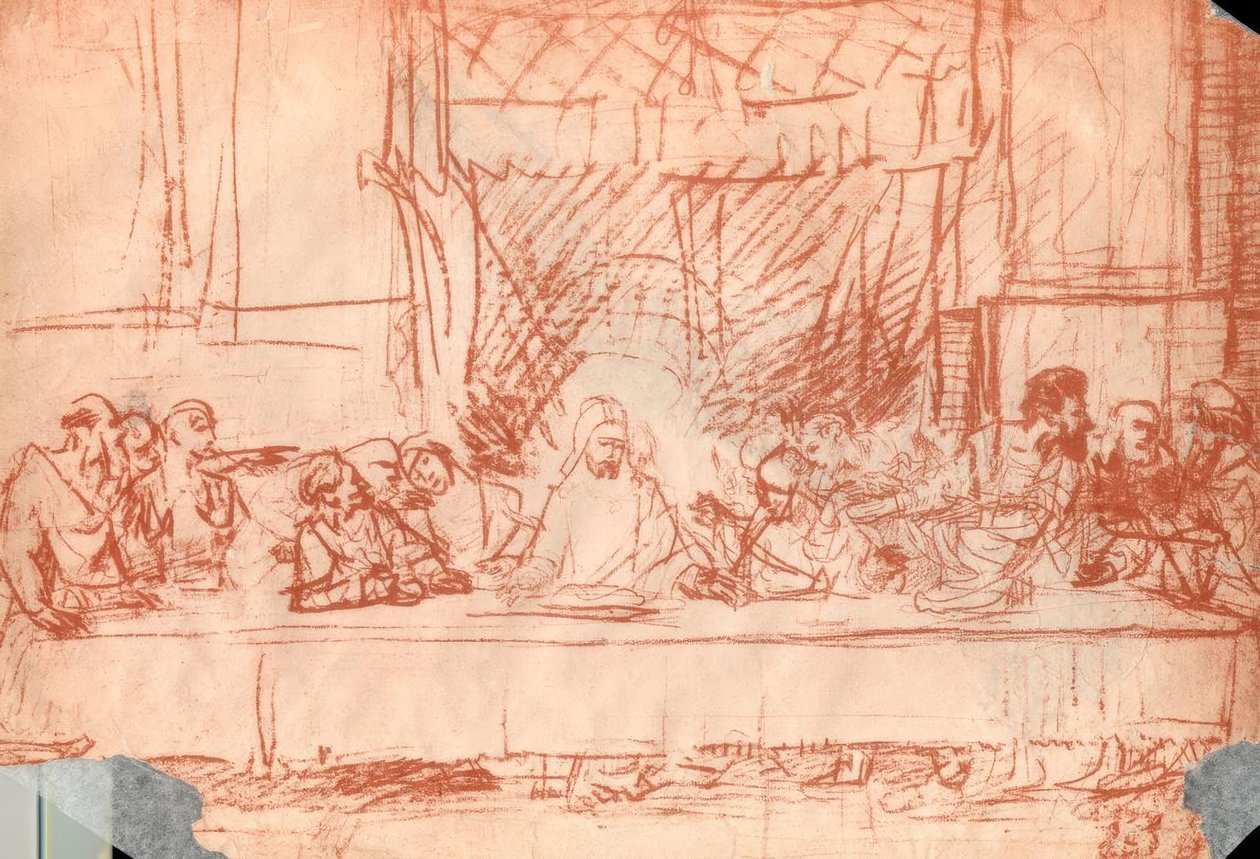 Herrens nattvard av Rembrandt van Rijn