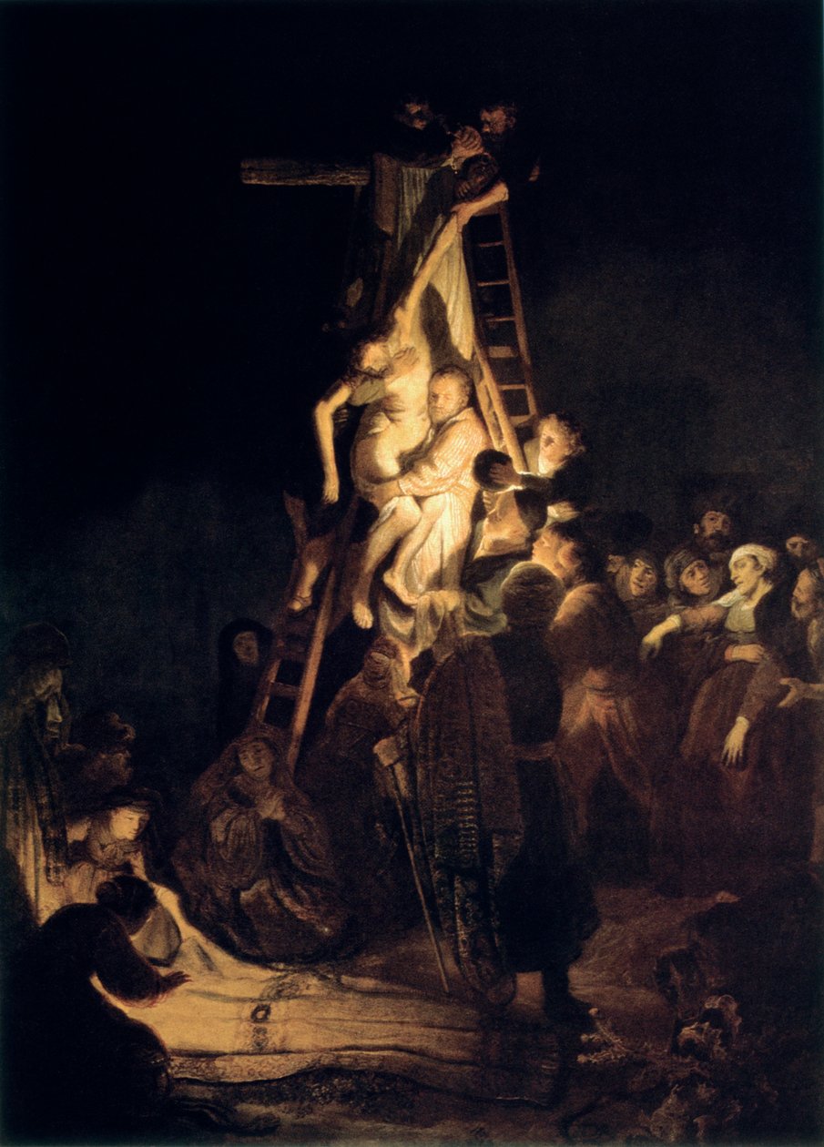 Nedstigning från korset, 1634 av Rembrandt van Rijn