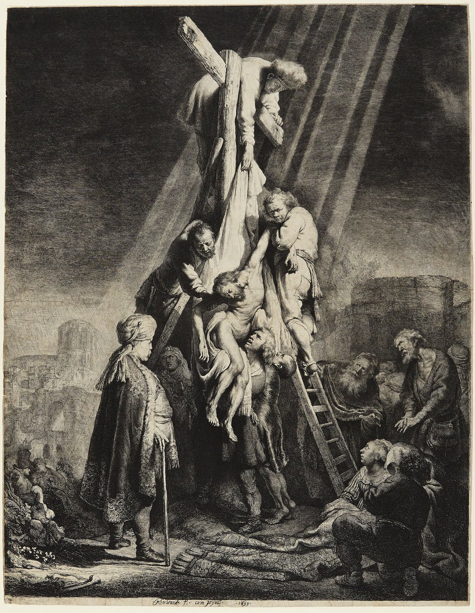 Nedtagningen från korset av Rembrandt van Rijn