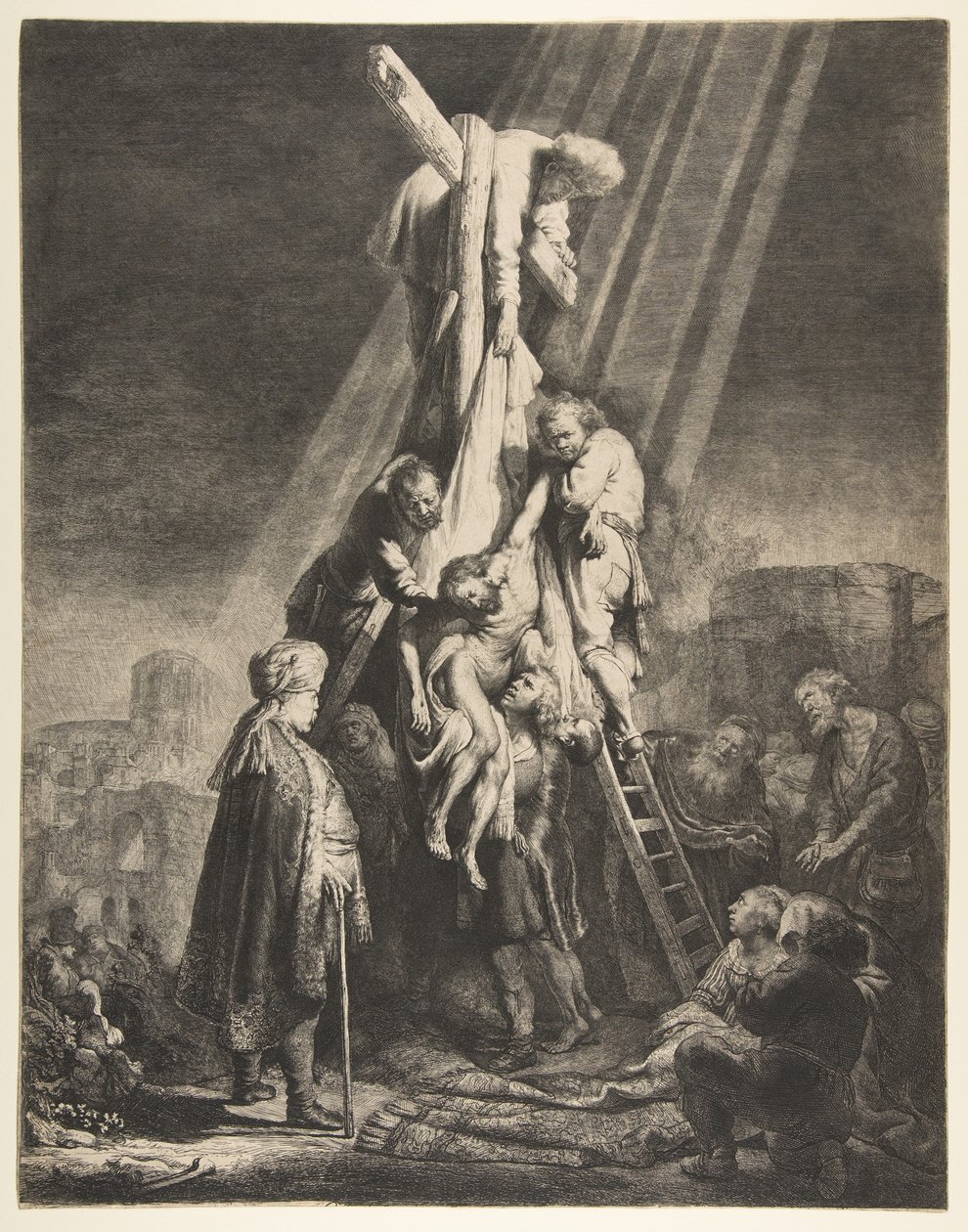 Nedstigning från korset, 1633. av Rembrandt van Rijn