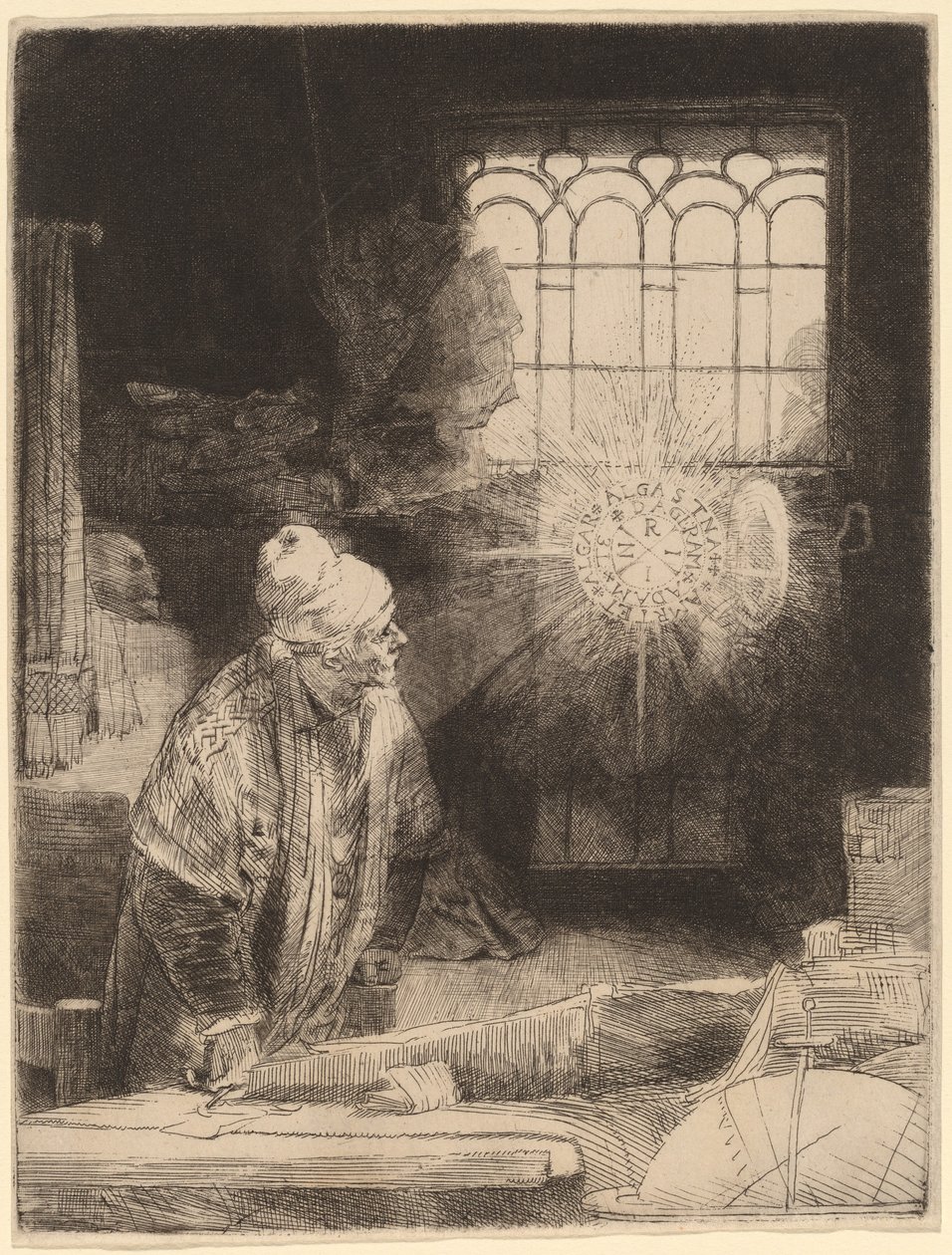 Faust av Rembrandt van Rijn