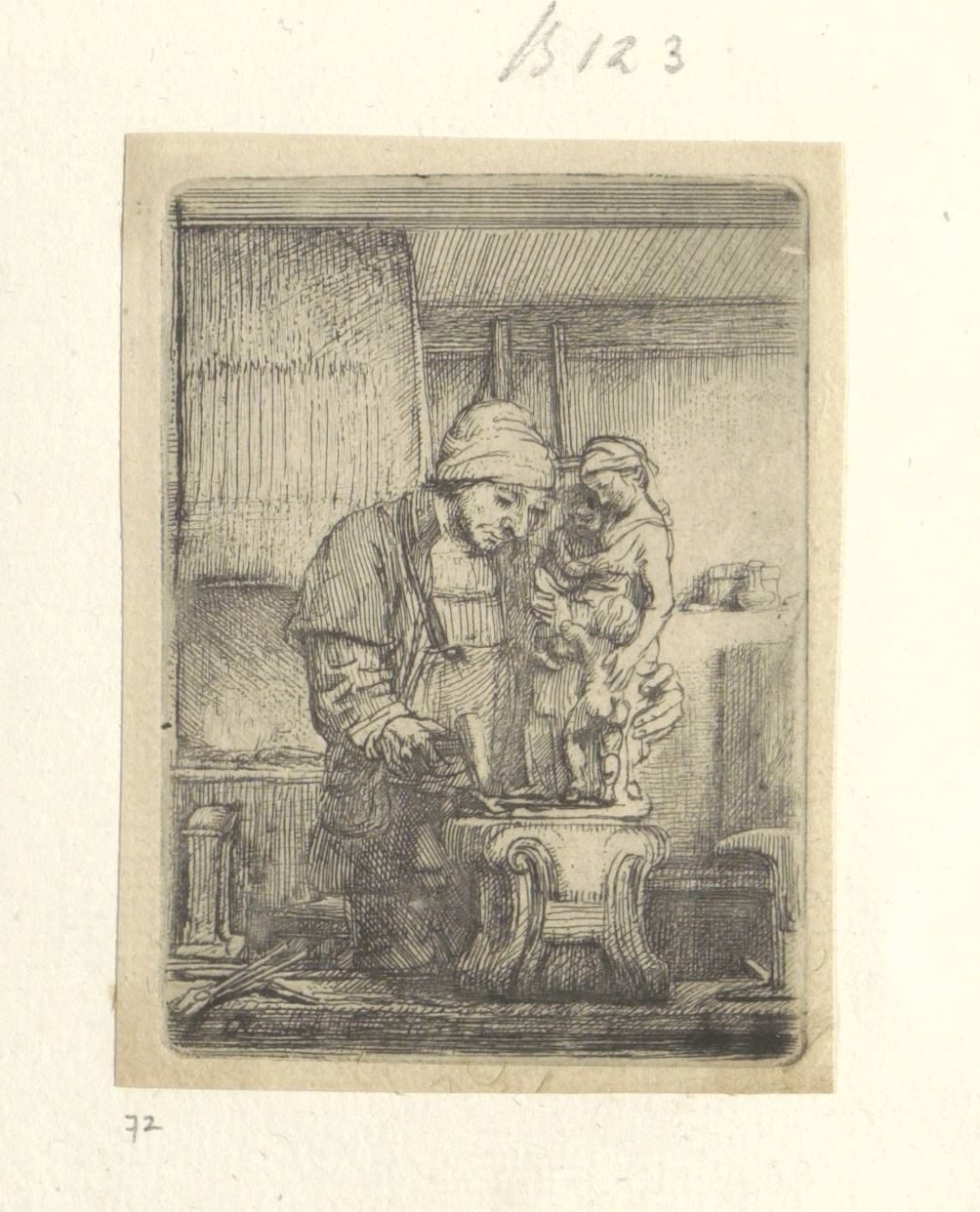 Goudsmid Samling av åttiofem originaltryck (serietitel) av Rembrandt van Rijn