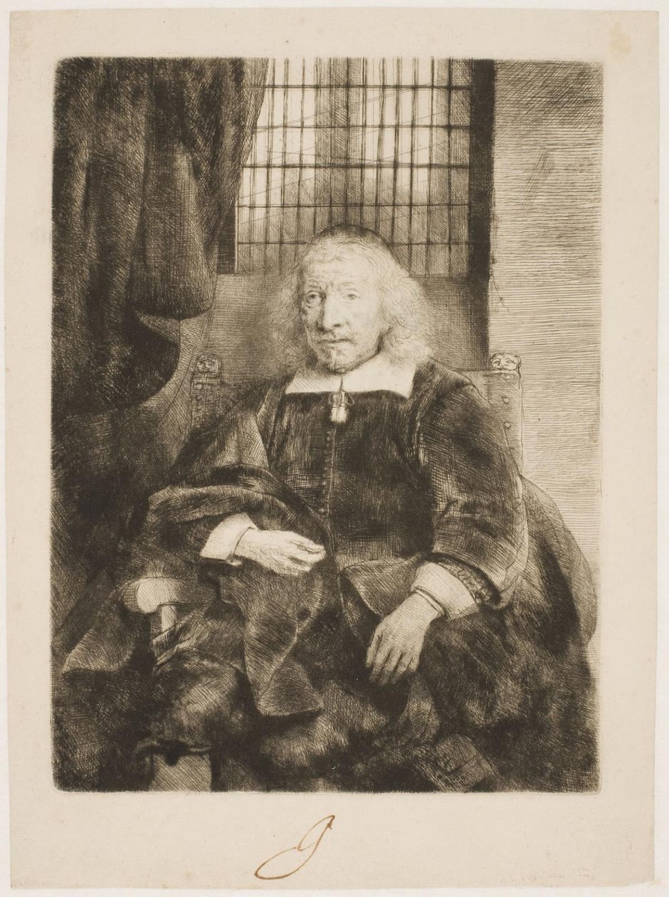Jacob Haaring (den ”gamle Harring”) av Rembrandt van Rijn