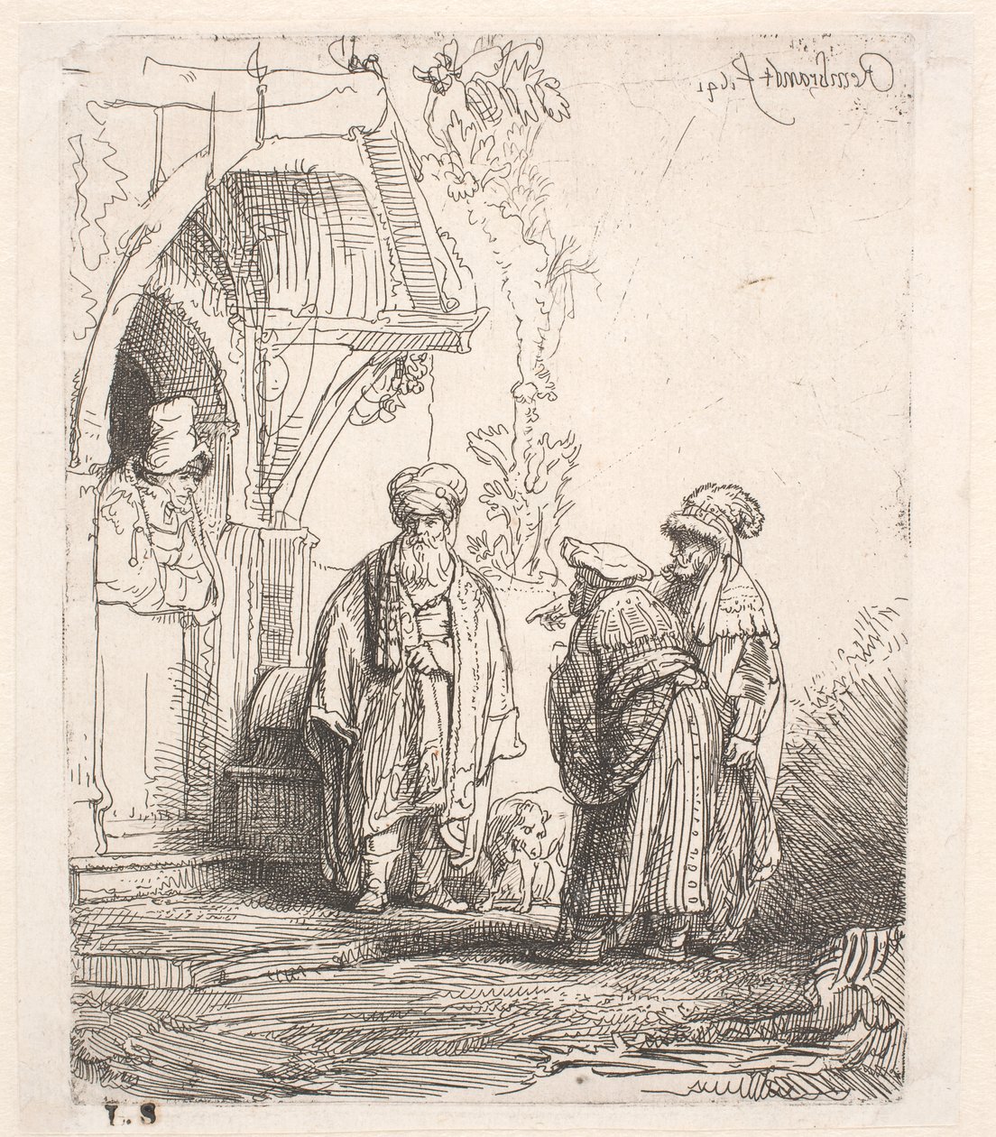 Jakob och Laban () av Rembrandt van Rijn