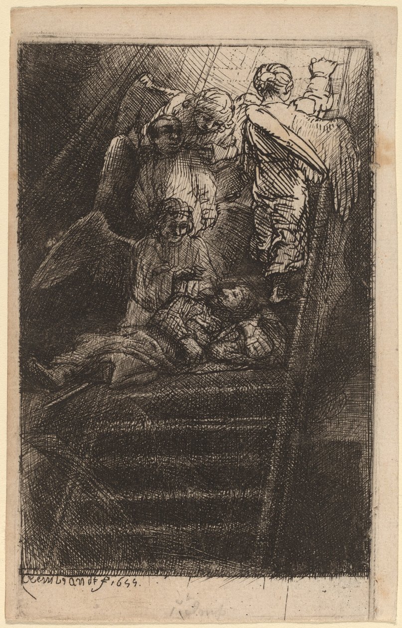Jakobs stege av Rembrandt van Rijn