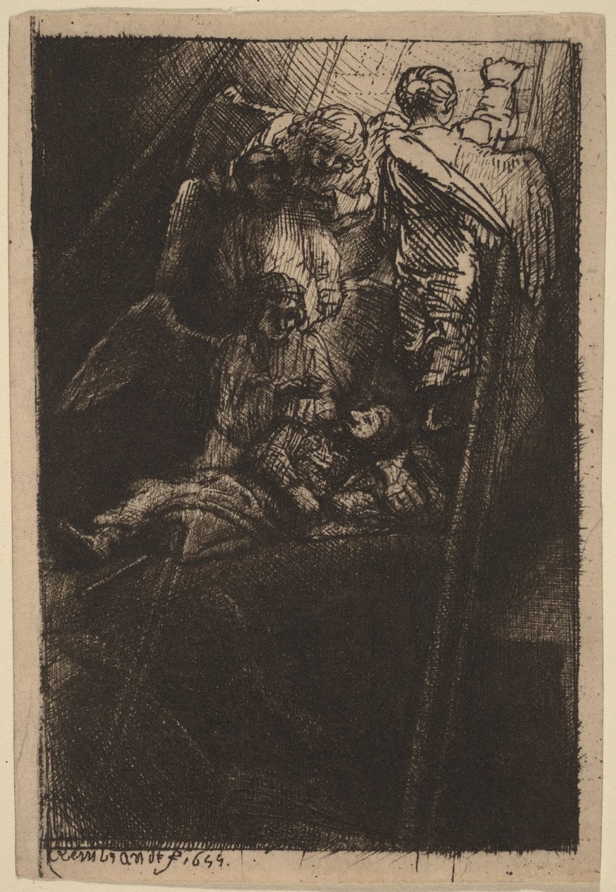 Jakobs stege av Rembrandt van Rijn