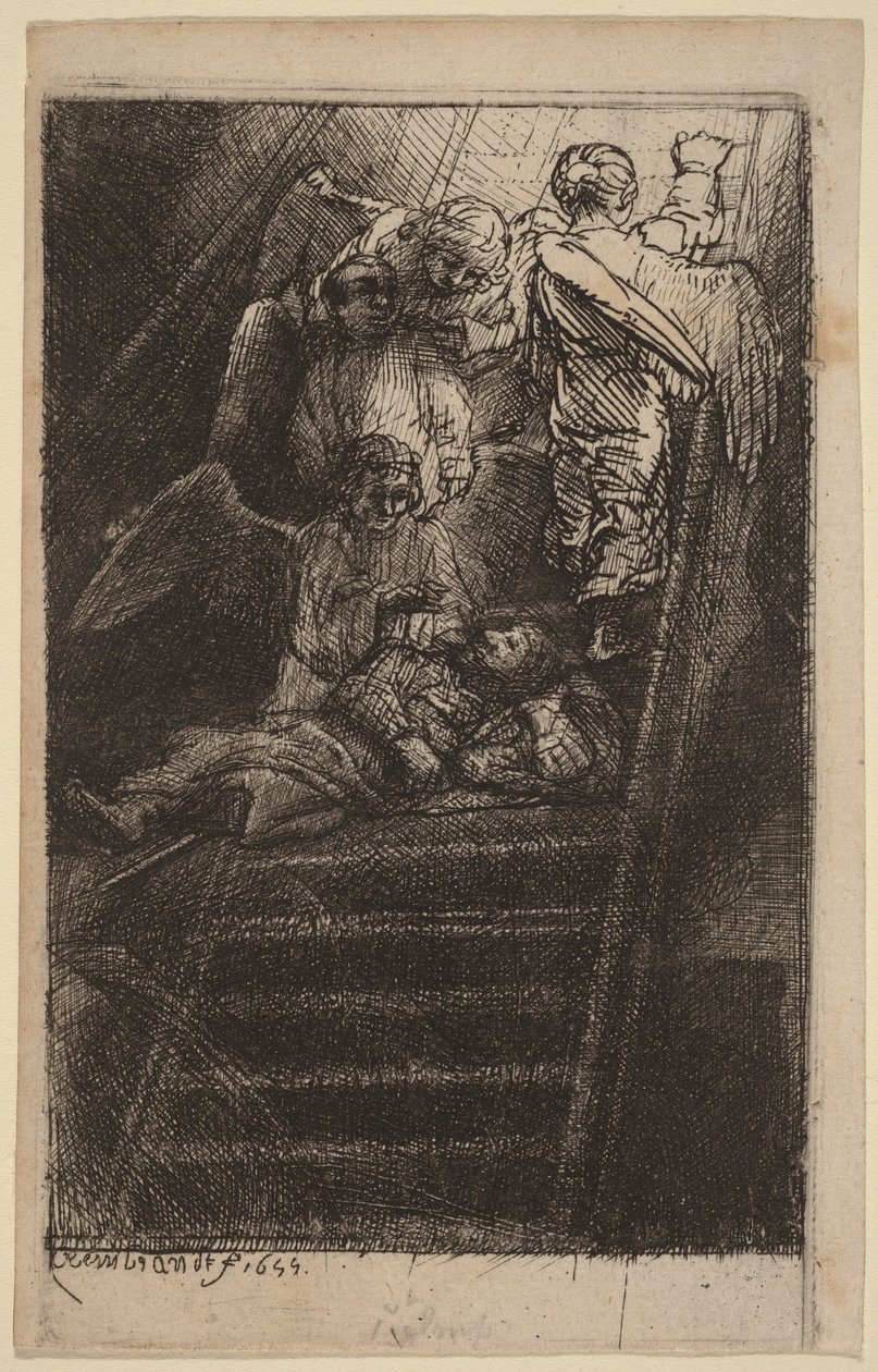 Jakobs stege av Rembrandt van Rijn