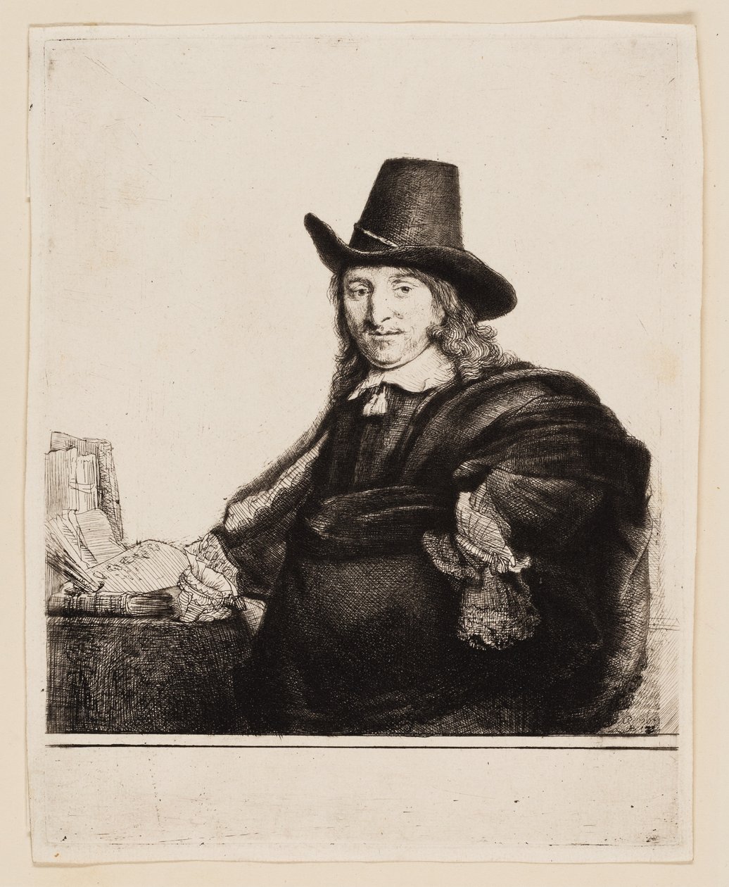 Jan Asselijn, målare av Rembrandt van Rijn