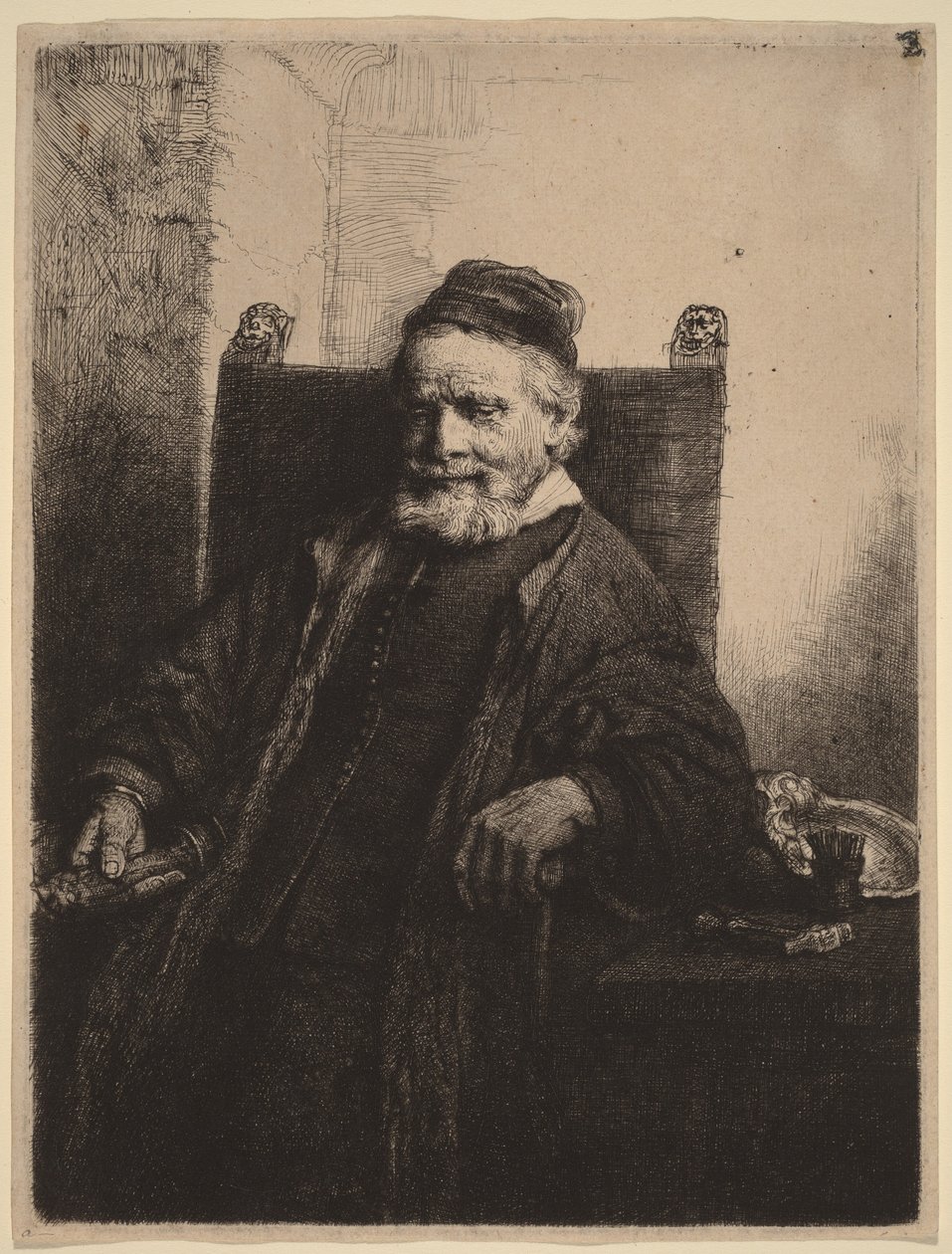 Inte för Lutma av Rembrandt van Rijn