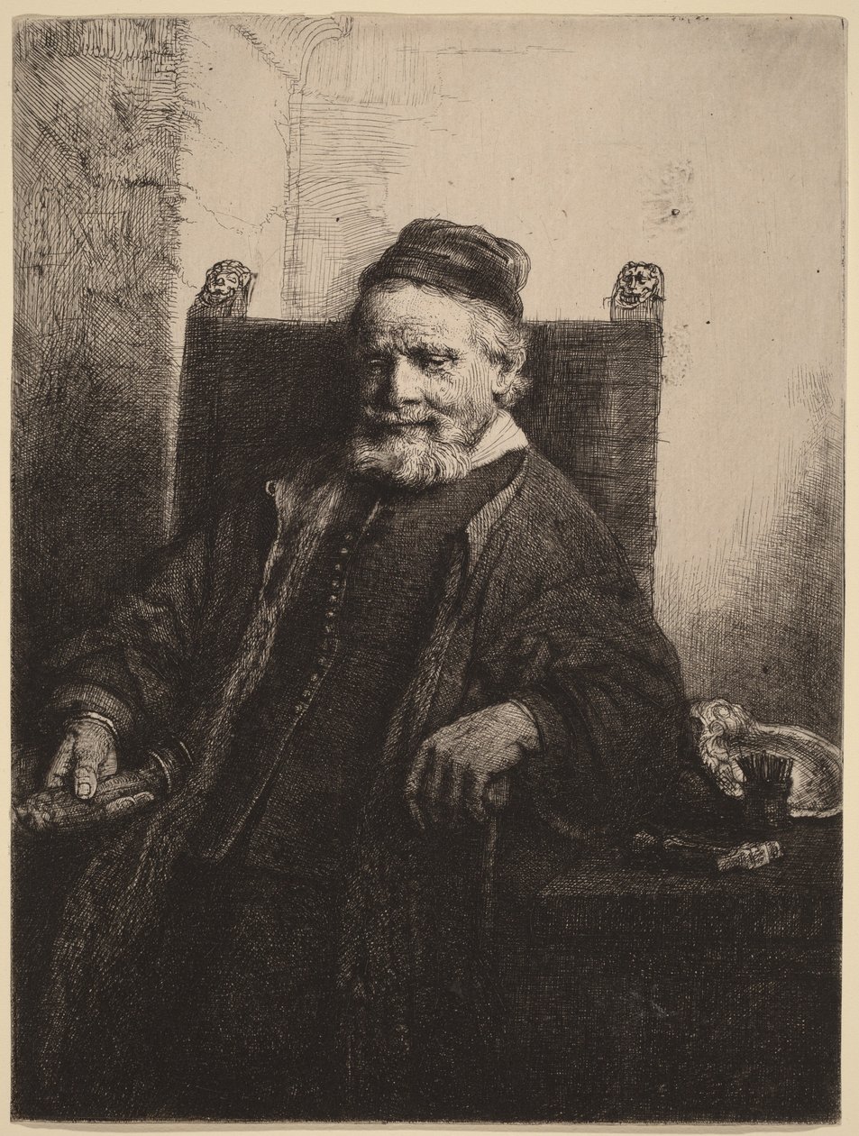 Inte för Lutma av Rembrandt van Rijn