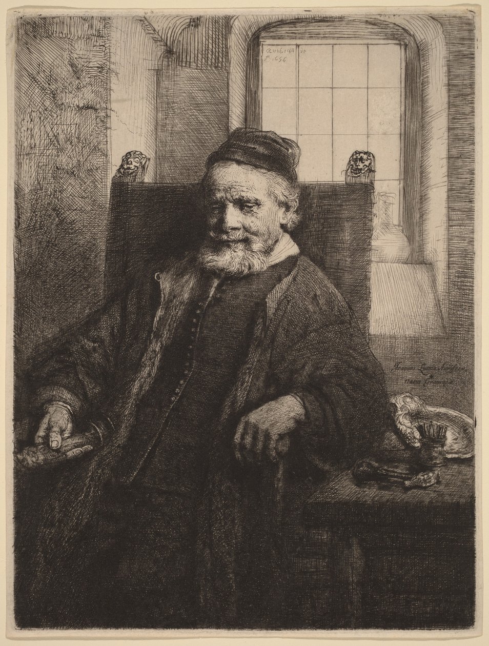 Inte för Lutma av Rembrandt van Rijn