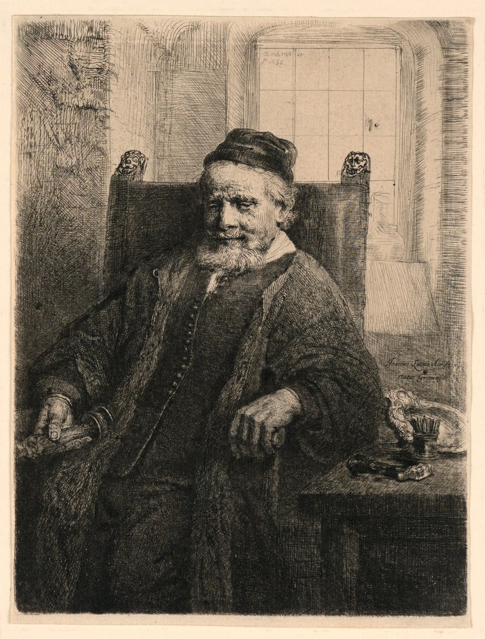 Jan Lutma, Guldsmed av Rembrandt van Rijn