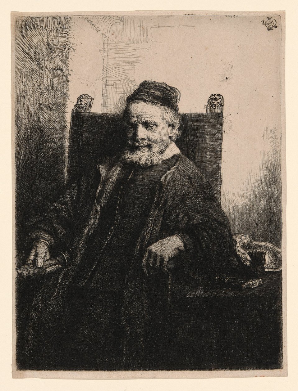 Jan Lutma, Guldsmed av Rembrandt van Rijn