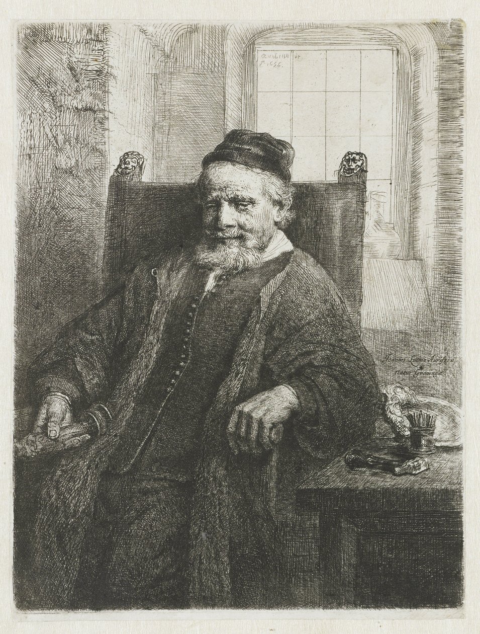 Jan Lutma, guldsmed av Rembrandt van Rijn