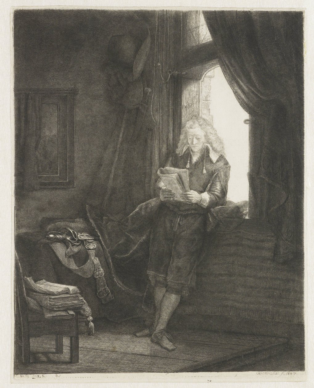 Jan sex av Rembrandt van Rijn