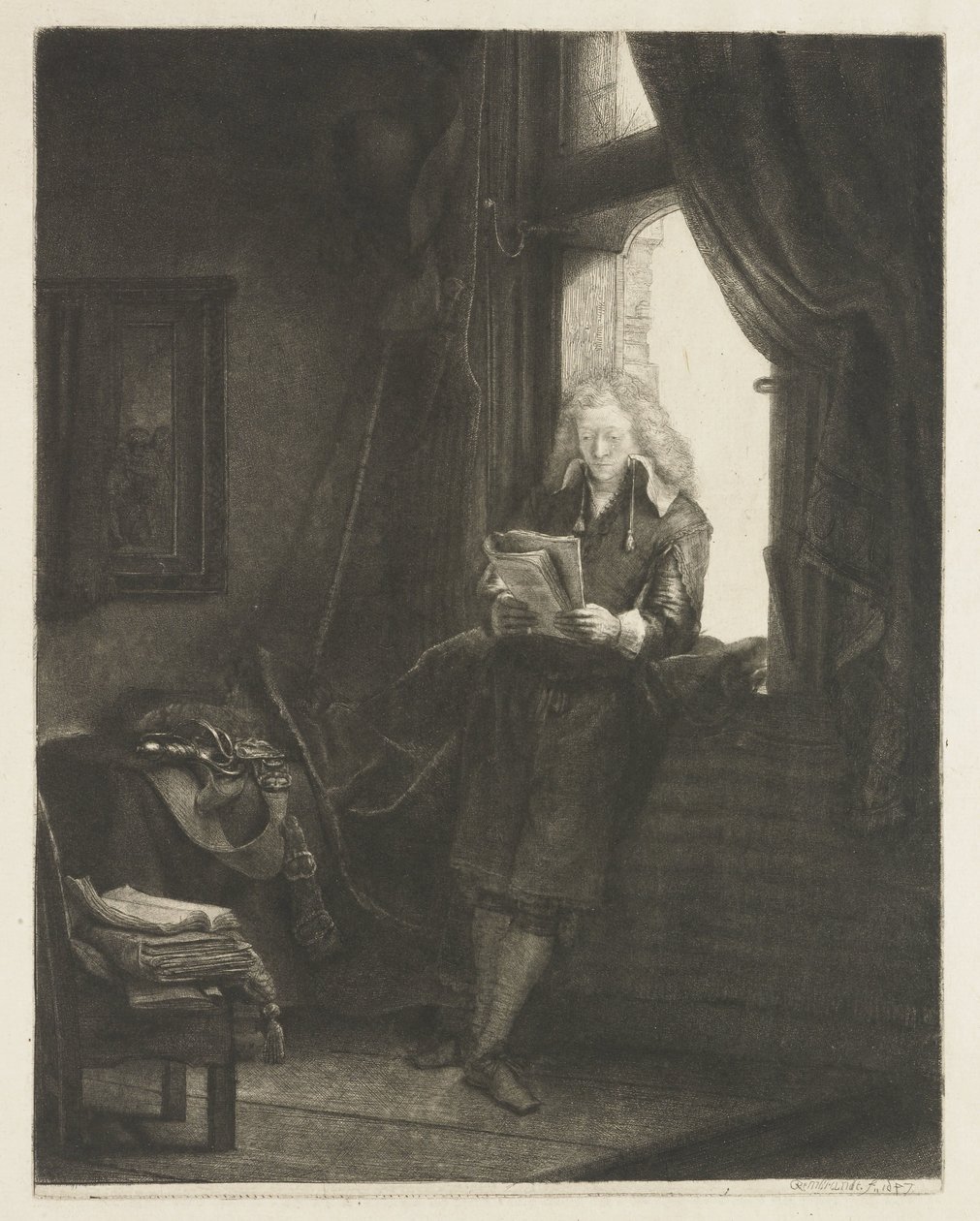Jan sex av Rembrandt van Rijn