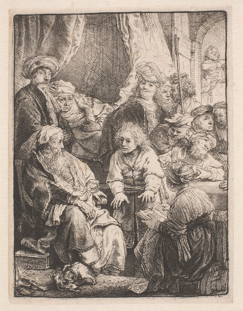 Josef berättar sina drömmar av Rembrandt van Rijn