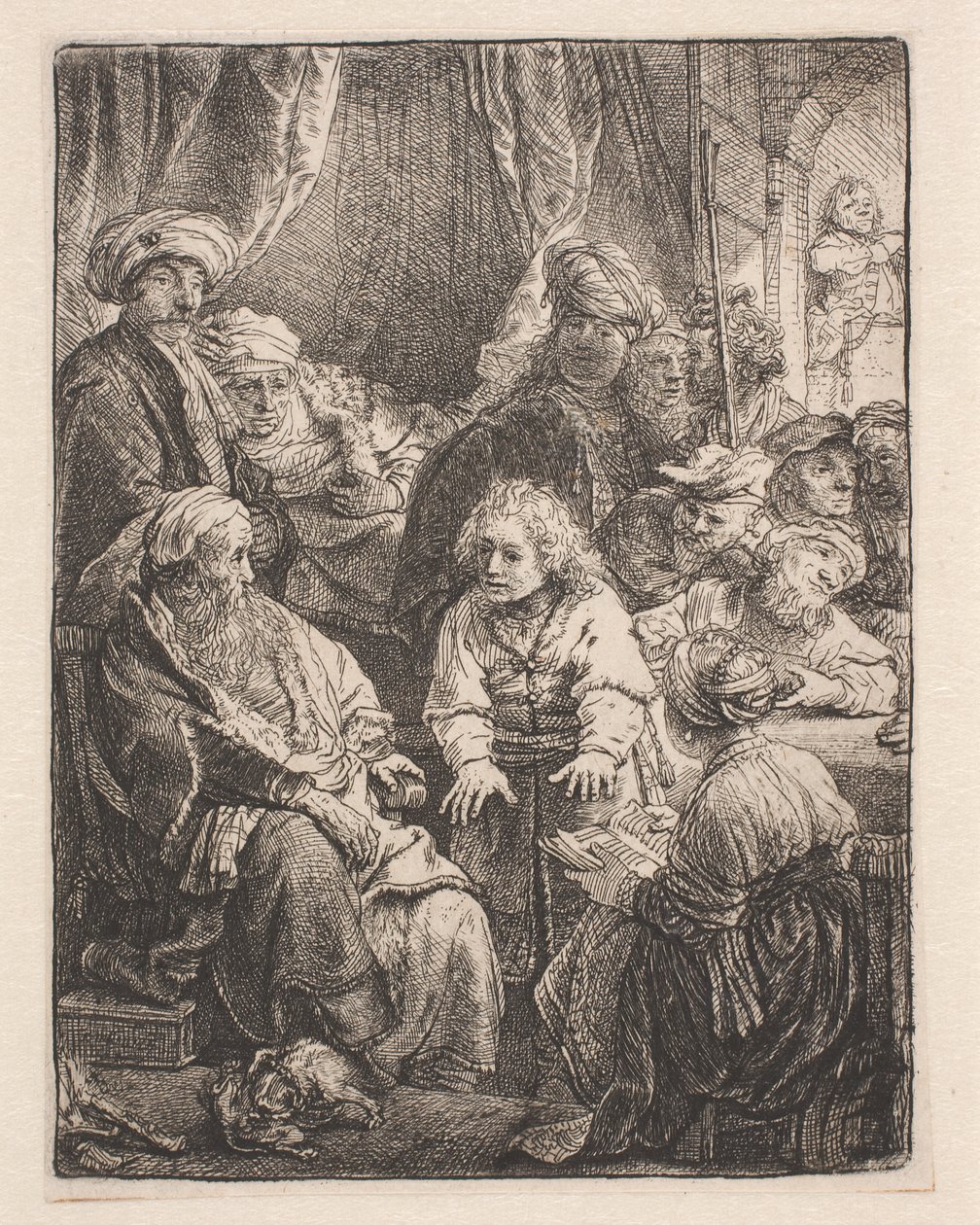 Josef berättar sina drömmar av Rembrandt van Rijn