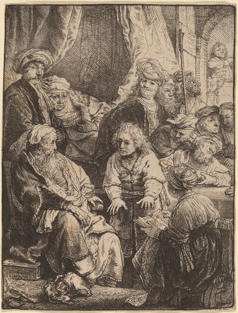 Joseph berättar sina drömmar av Rembrandt van Rijn