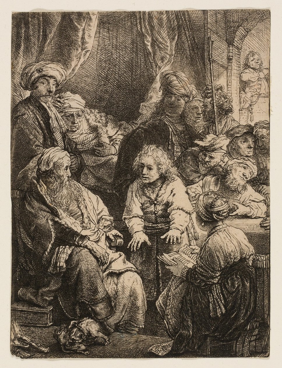 Joseph berättar sina drömmar av Rembrandt van Rijn