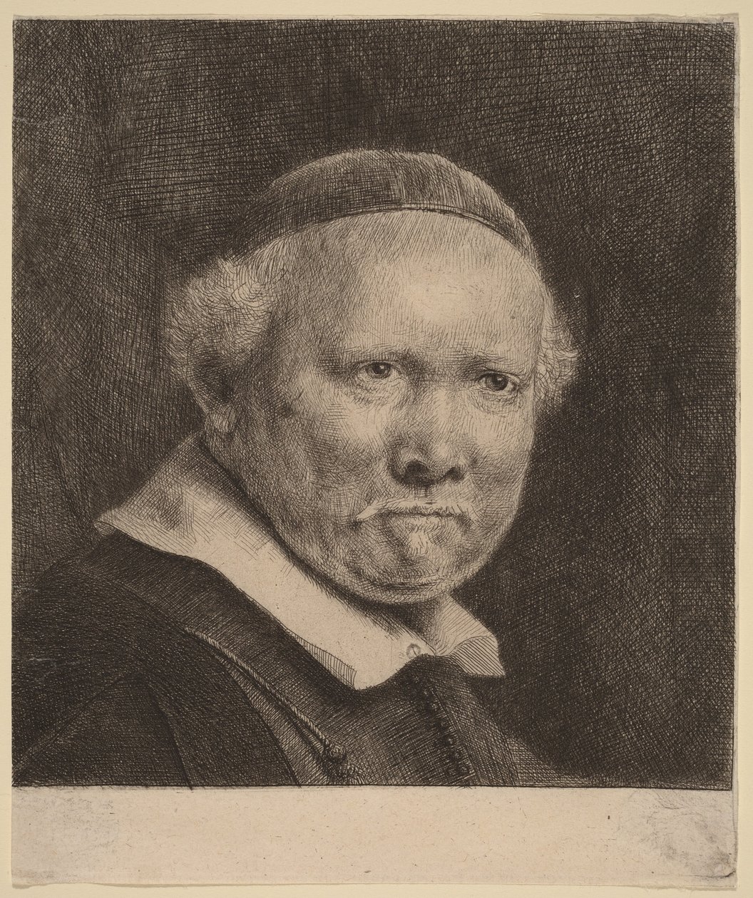 Lieven Willemsz van Coppenol: den större tavlan av Rembrandt van Rijn