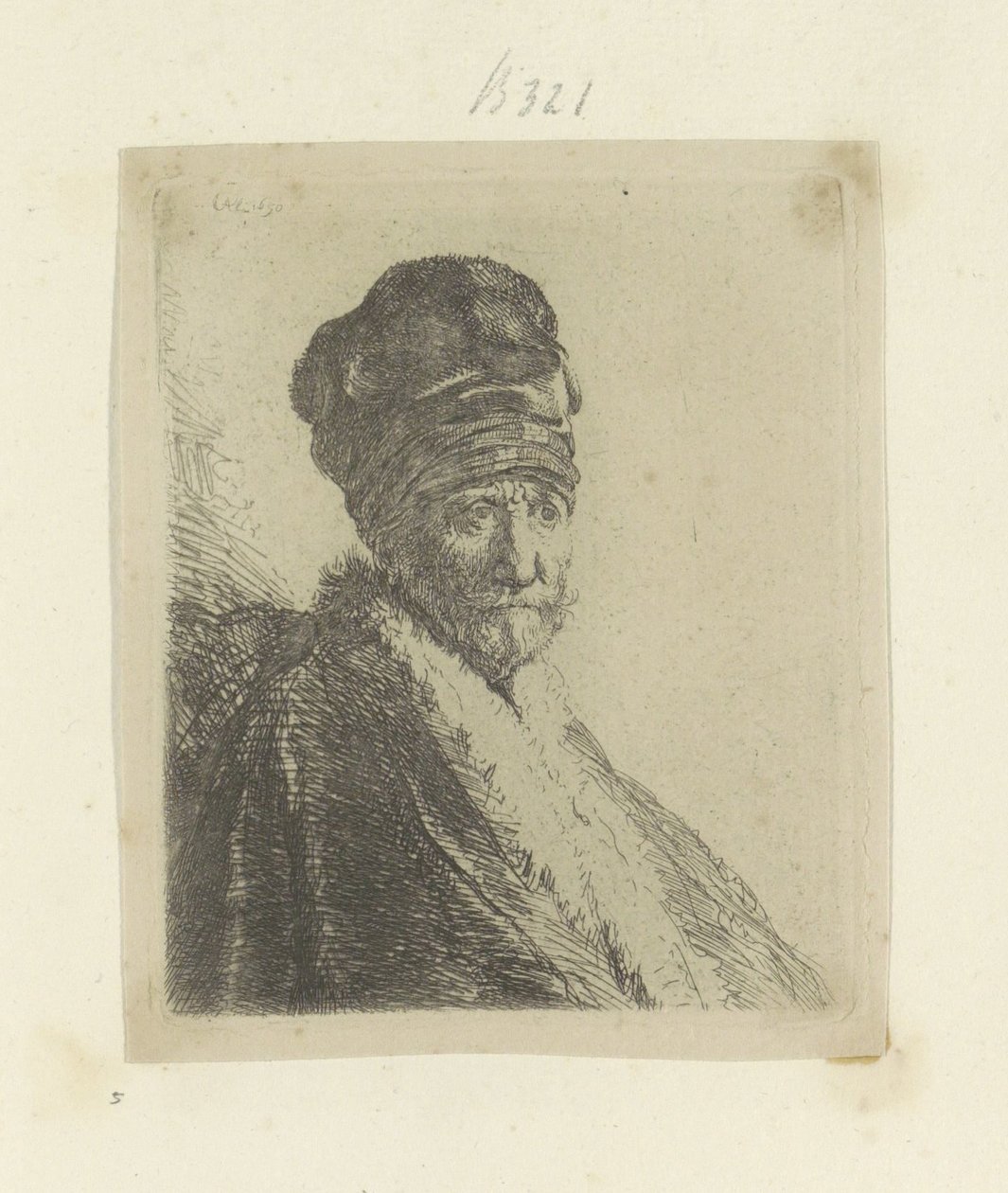 Man sätter hoge muts Samling av åttiofem originaltryck (serietitel) av Rembrandt van Rijn