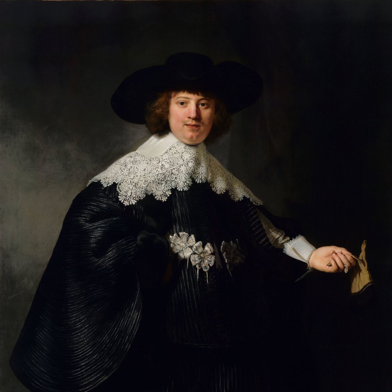 Mårten Soolmans Porträtt av Mårten Soolmans av Rembrandt van Rijn