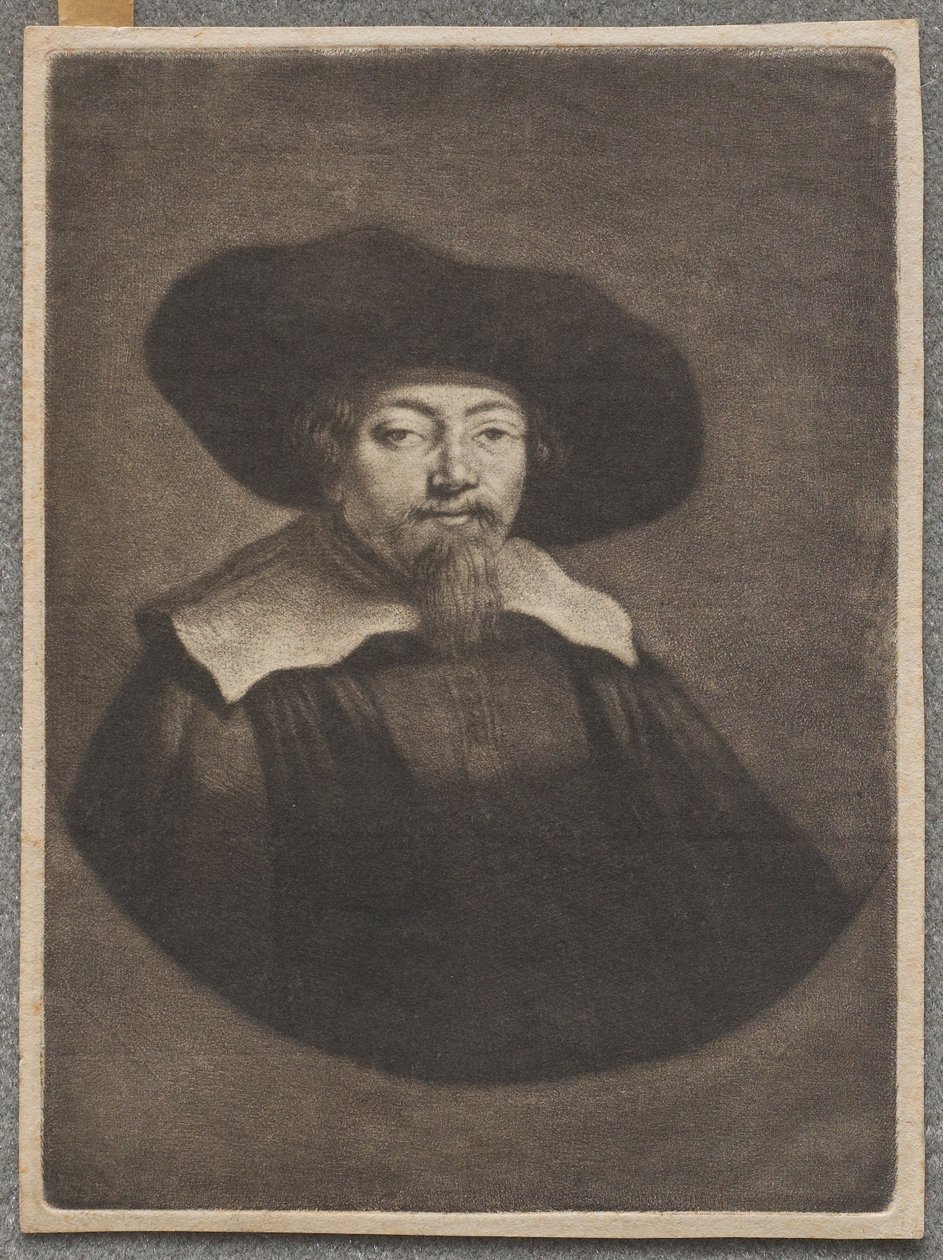 Porträtt av Samuel Manasseh Ben Israel av Rembrandt van Rijn