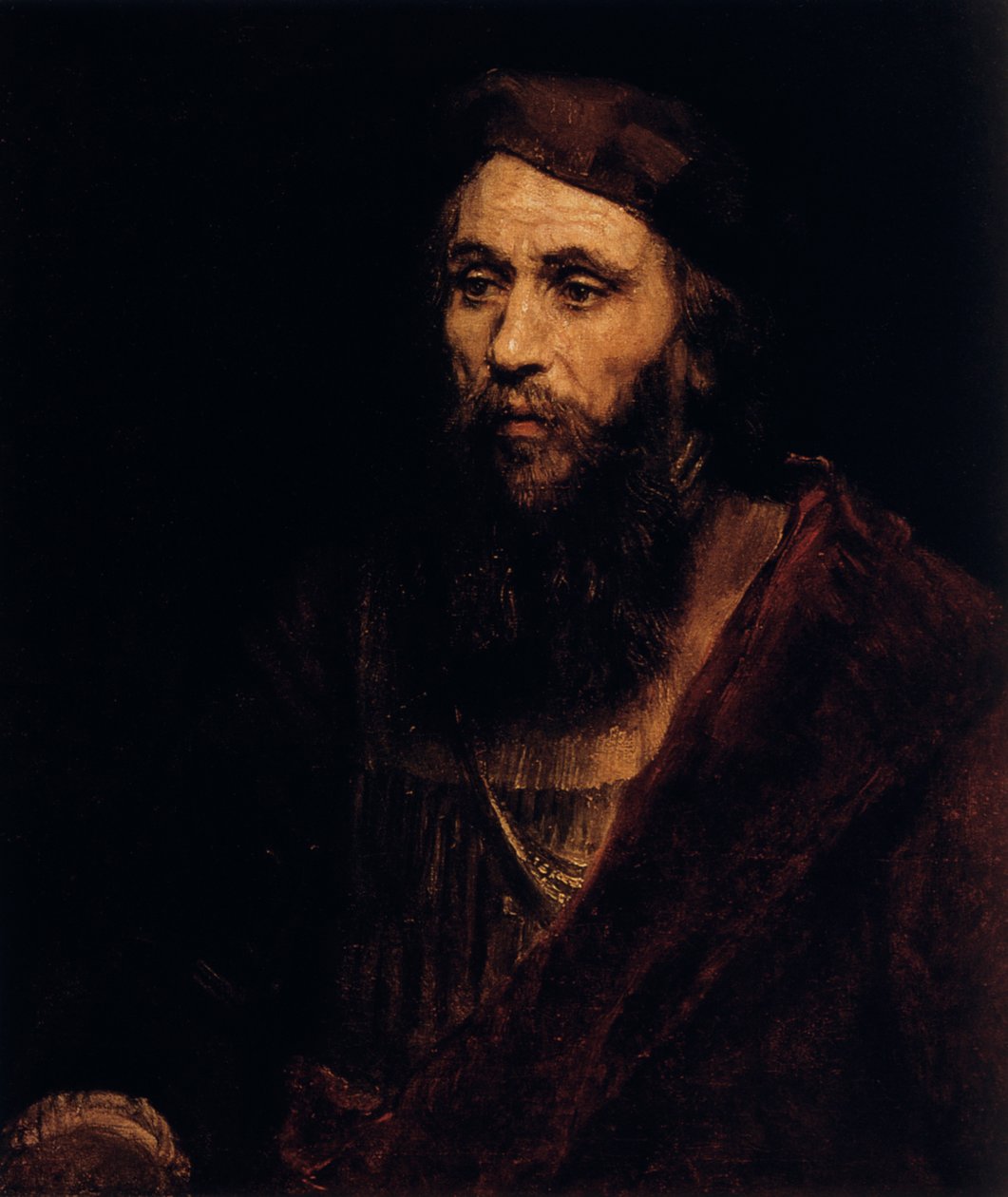Porträtt av en man, 1661 av Rembrandt van Rijn