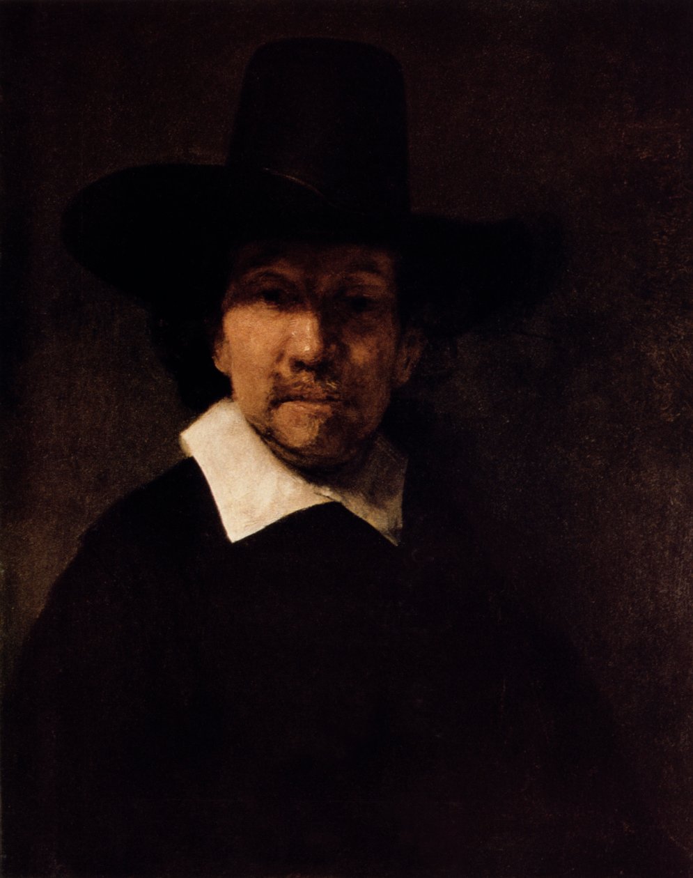 Porträtt av poeten Jeremias de Decker, c1666 av Rembrandt van Rijn