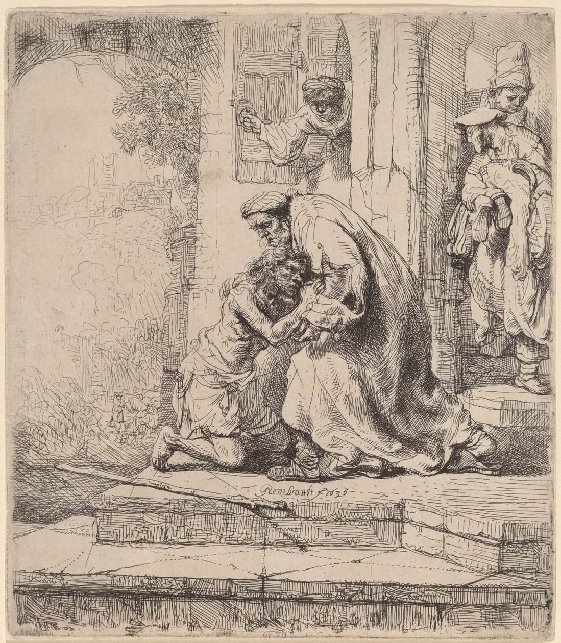 Den förlorade sonens återkomst av Rembrandt van Rijn
