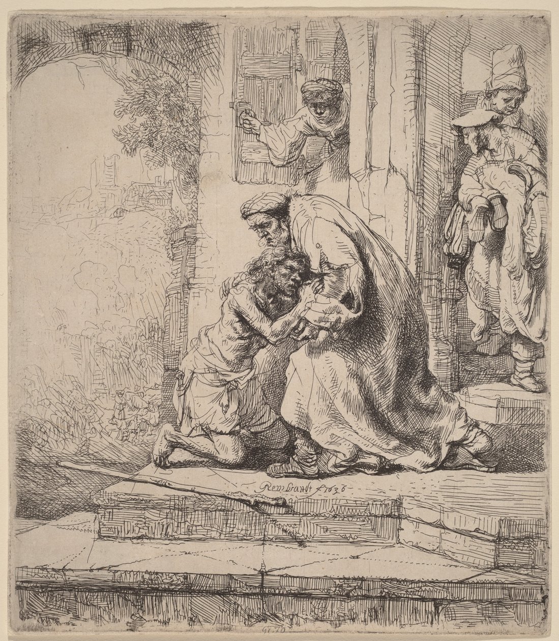 Den förlorade sonens återkomst av Rembrandt van Rijn